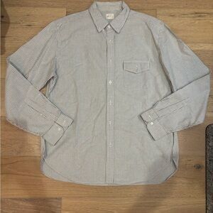 J Crew NWOT Classic Striped Men's Shirt